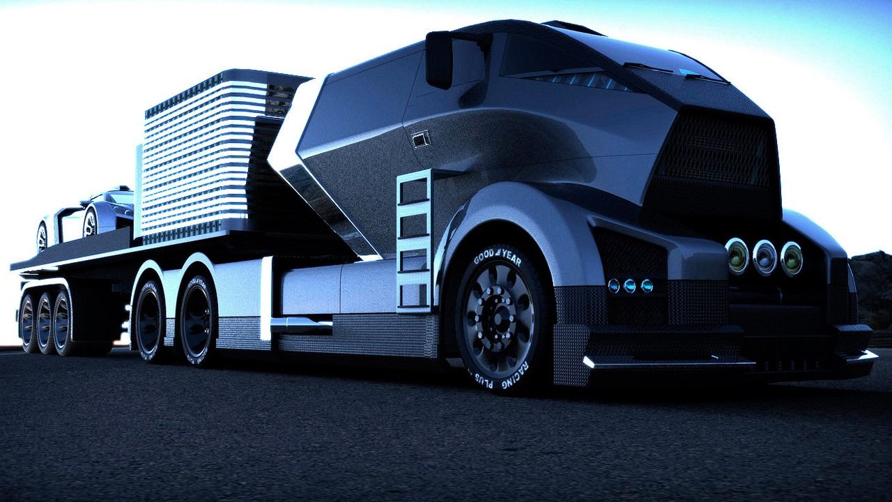 concepts de camions du futur